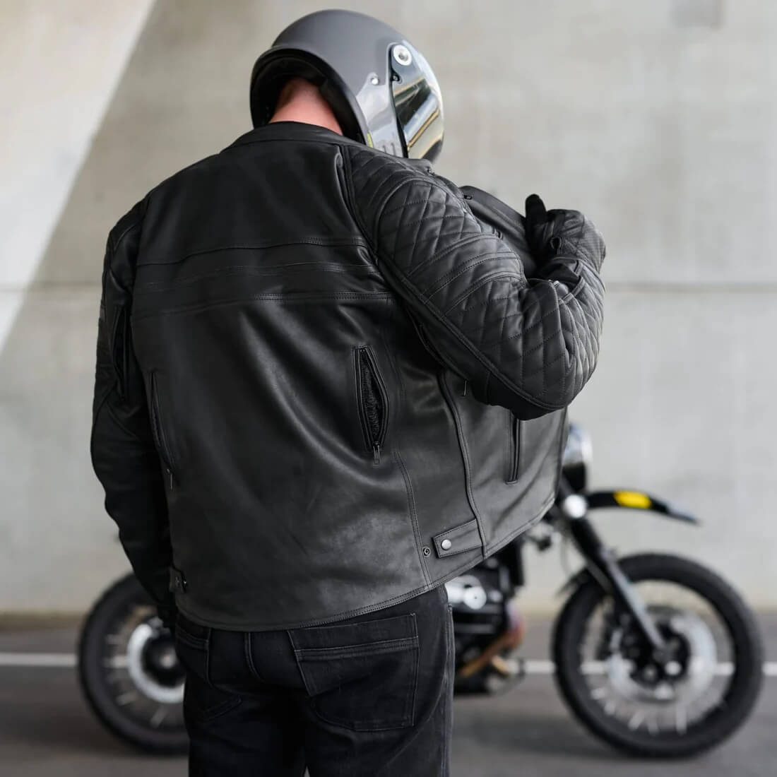 Gen 2 'ol Bobber' Diamond Quilted Premium Motorbike Jacket