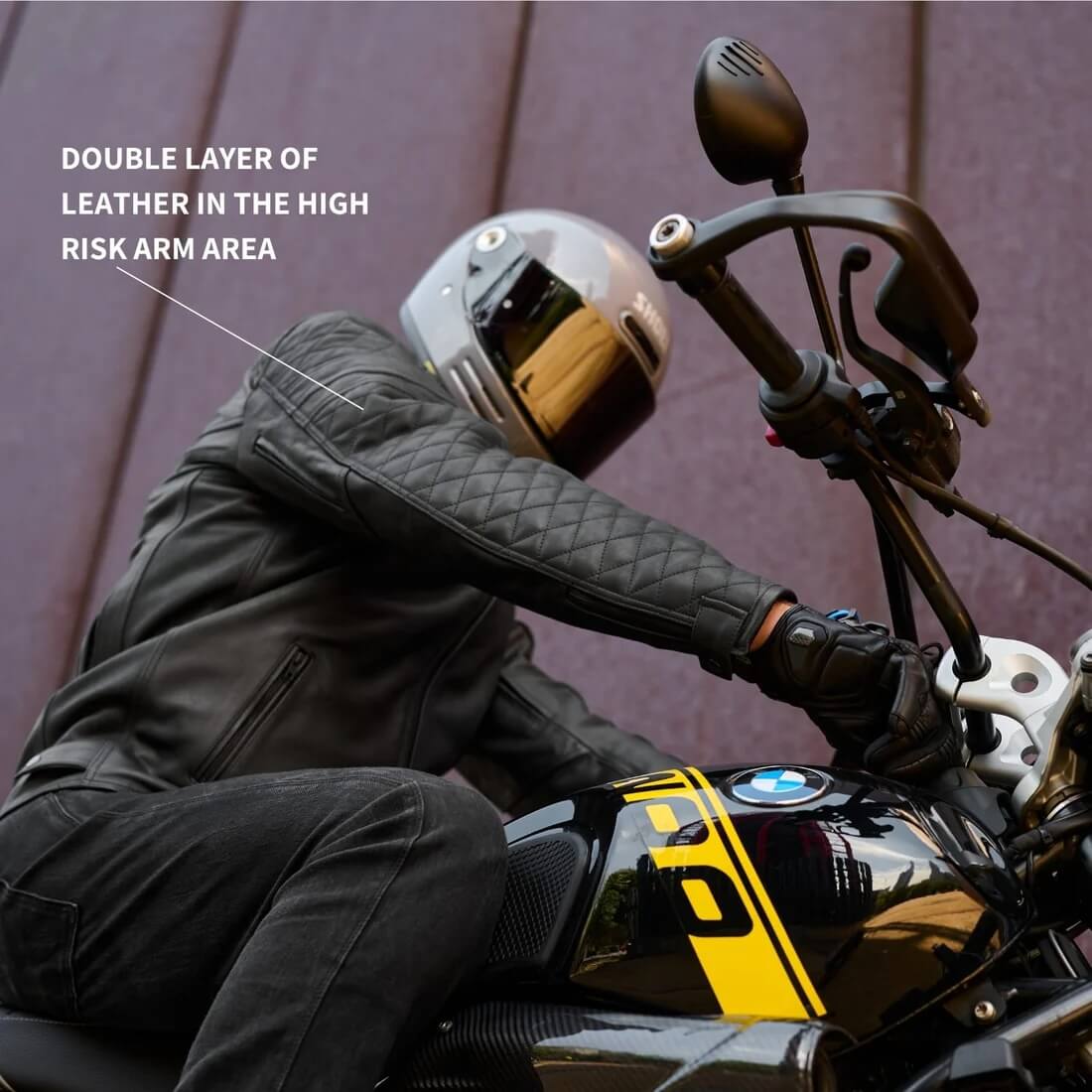 Gen 2 'ol Bobber' Diamond Quilted Premium Motorbike Jacket