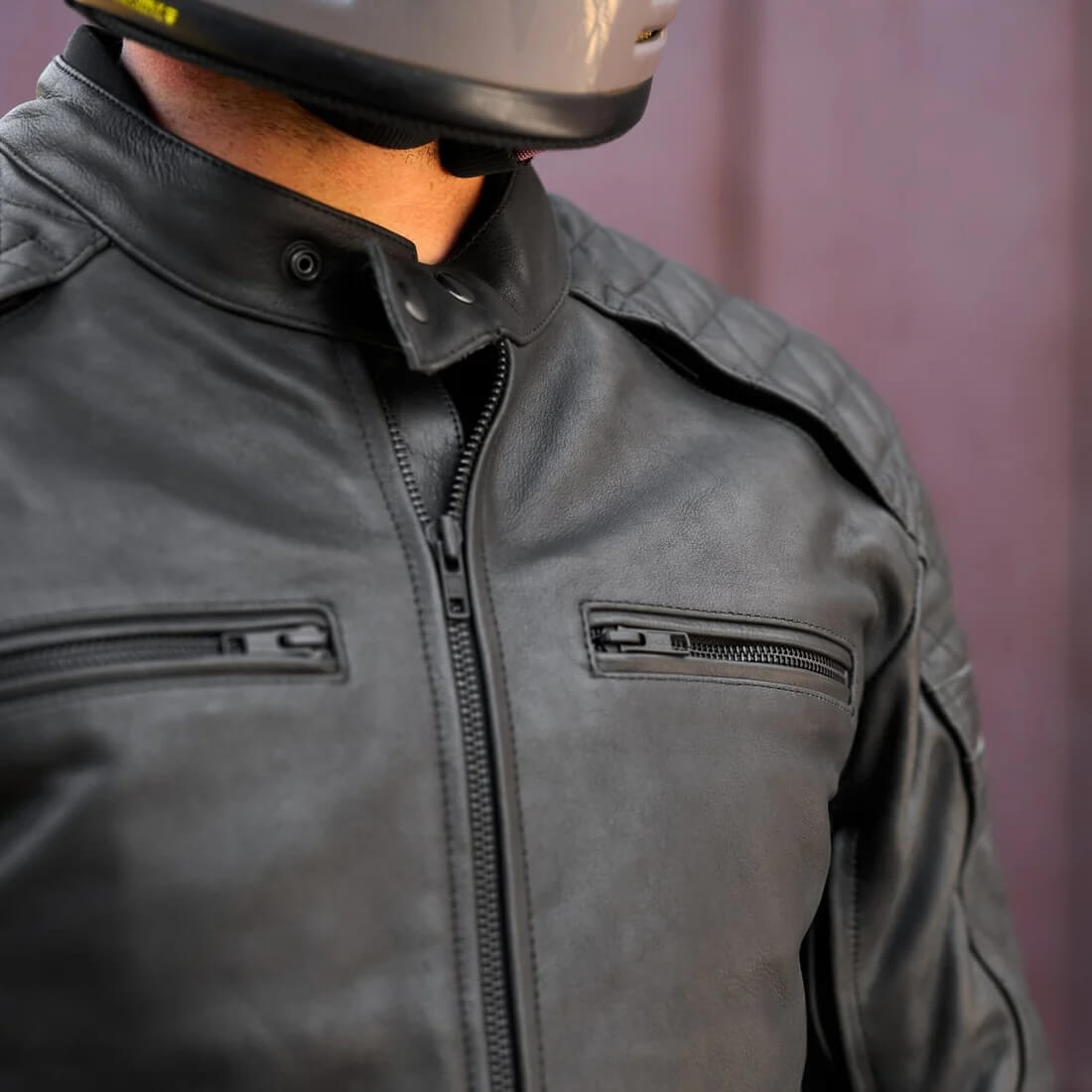 Gen 2 'ol Bobber' Diamond Quilted Premium Motorbike Jacket