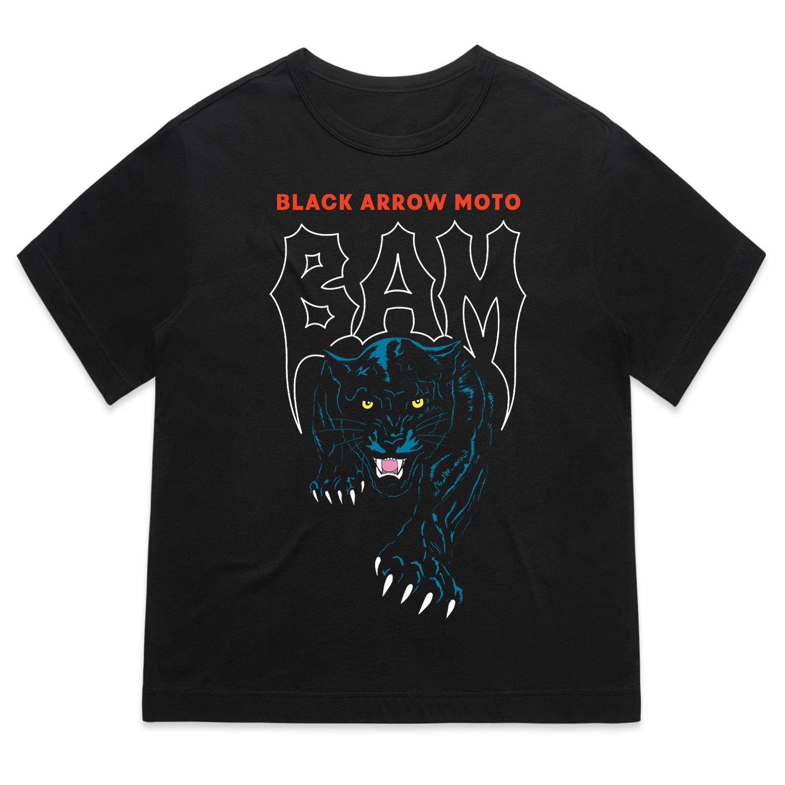 PANTHER TEE - Black Arrow Moto Gear