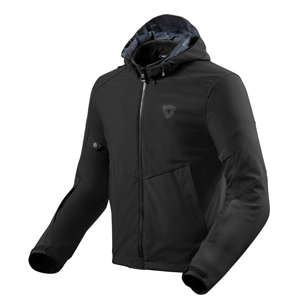 REV'IT! | Afterburn H2O Men's Jacket - Black - Men's Textile Jackets - Peak Moto