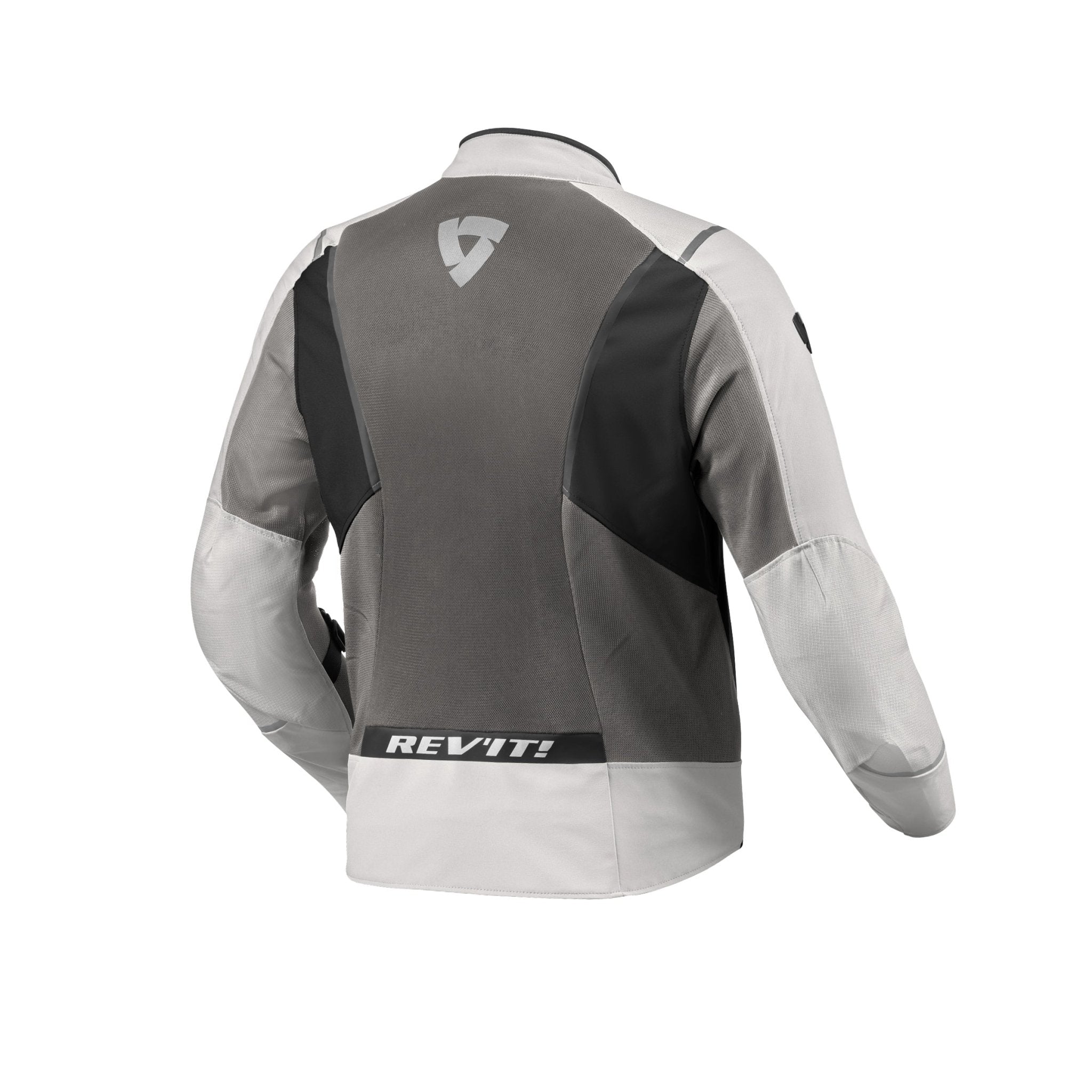 REV'IT! | Airwave 4 Jacket - Silver - Anthracite - Men's Textile Jackets - Peak Moto