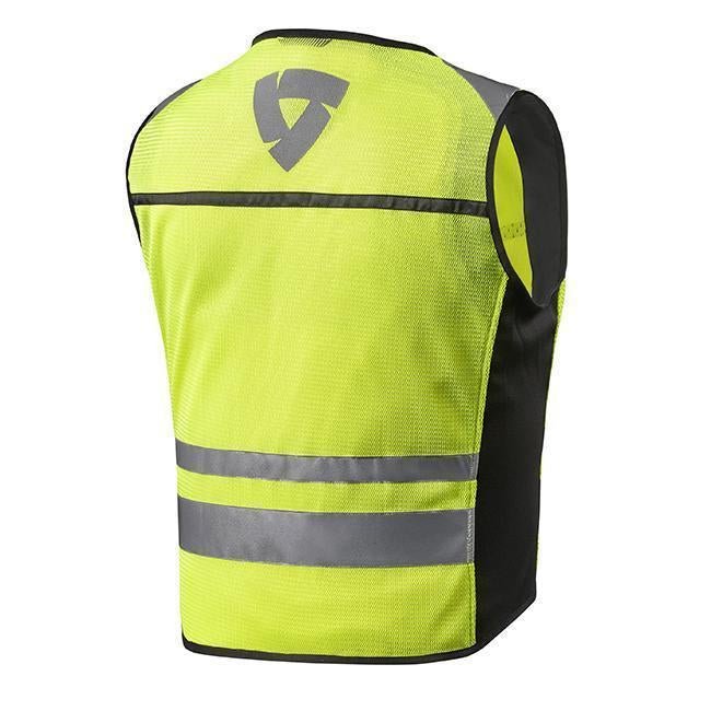 REV'IT! | Athos Air 2 HV Unisex Vest - Neon - High Visability Vests - Peak Moto