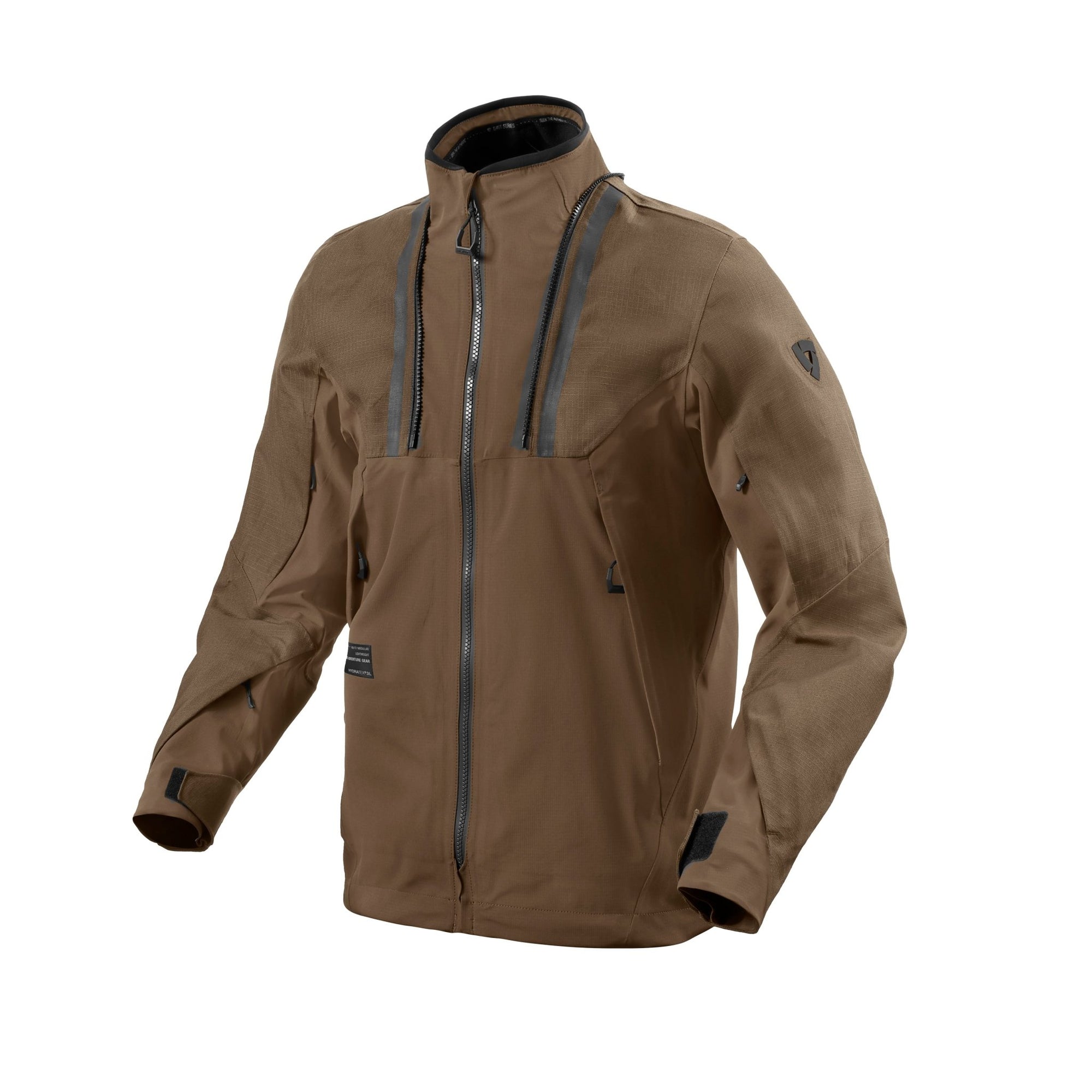 REV'IT! | Component 2 H2O Jacket - Brown - Men's Textile Jackets - Peak Moto