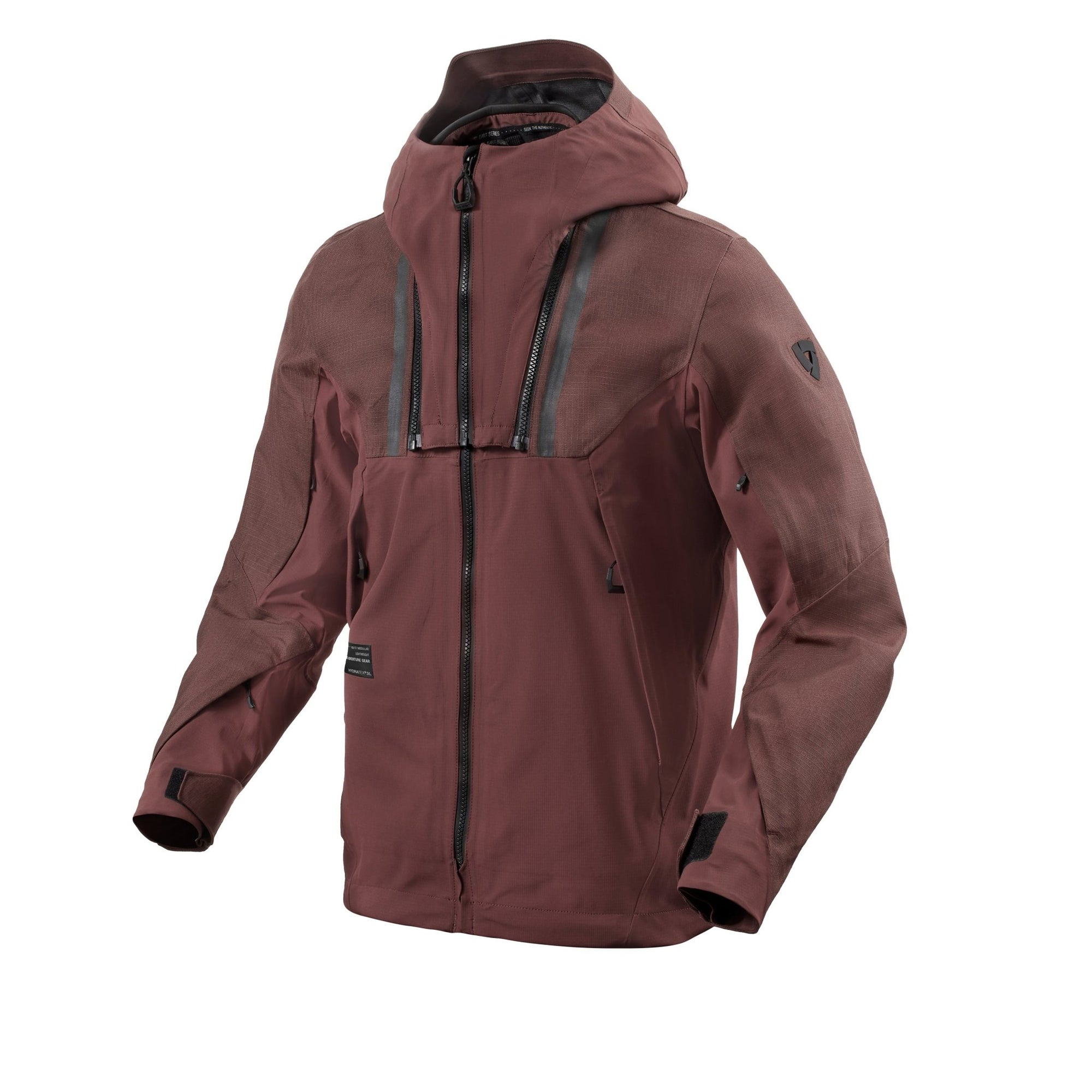 REV'IT! | Component 2 H2O Jacket - Aubergine - Men's Textile Jackets - Peak Moto