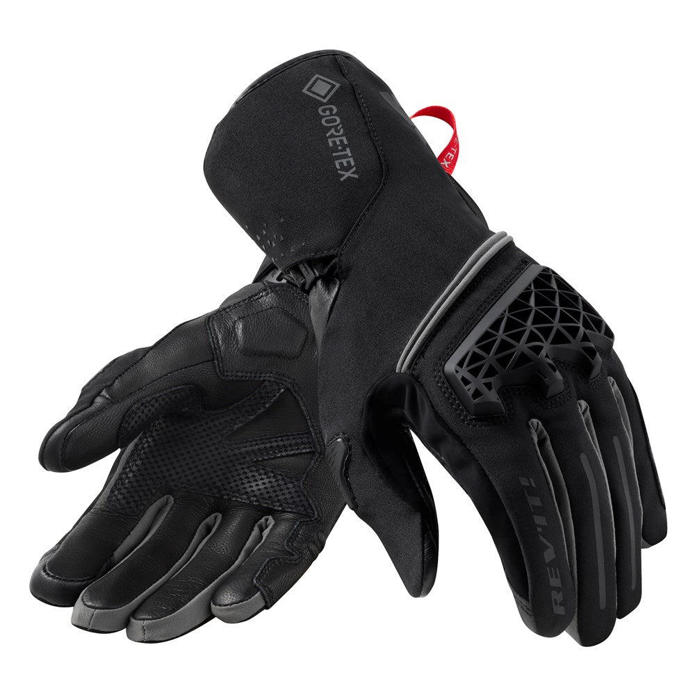 REV'IT! | Contrast GTX Gloves - Black - Grey - Gloves - Peak Moto
