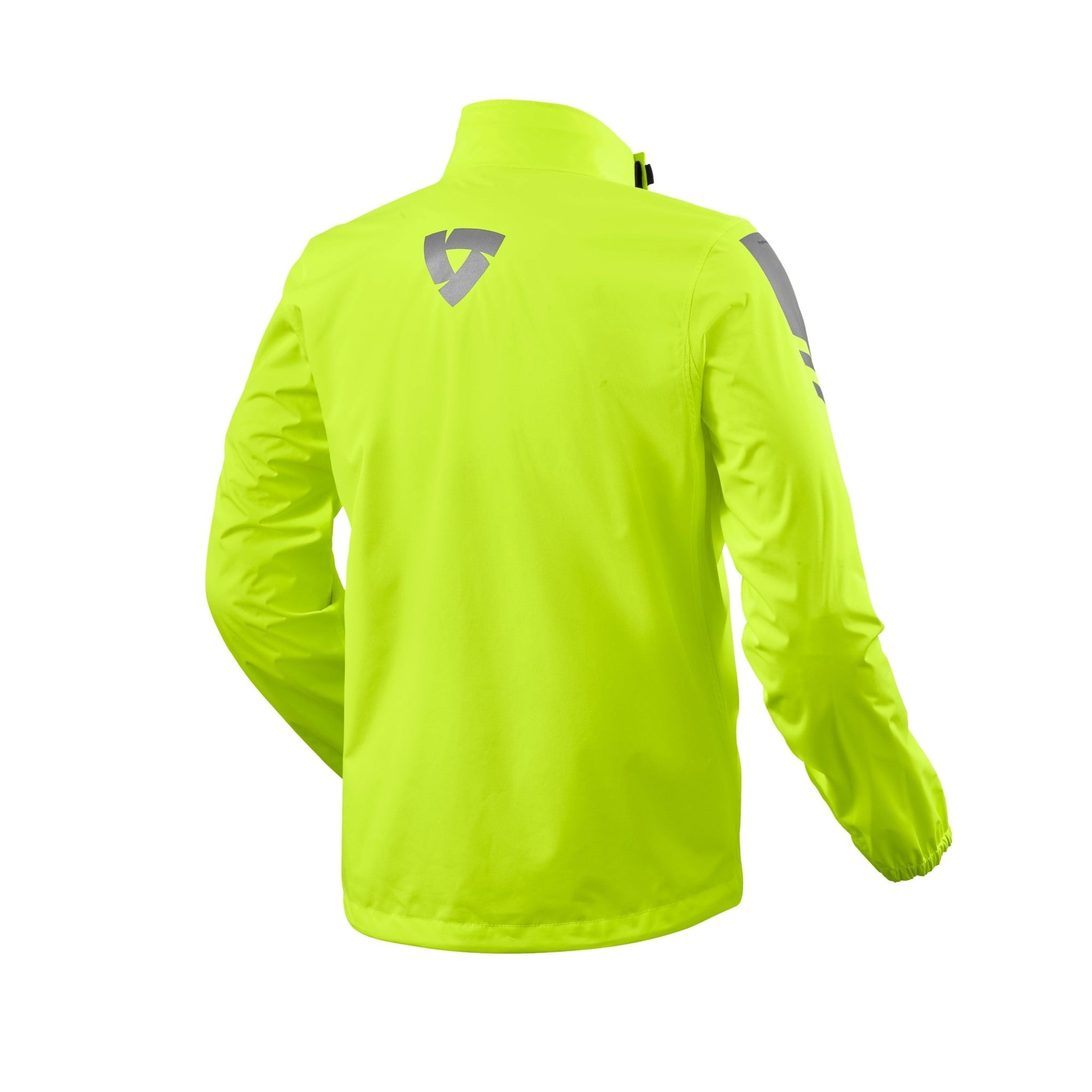 REV'IT! | Cyclone 4 H2O Rain Jacket - Neon Yellow - Rainwear & Safety - Peak Moto