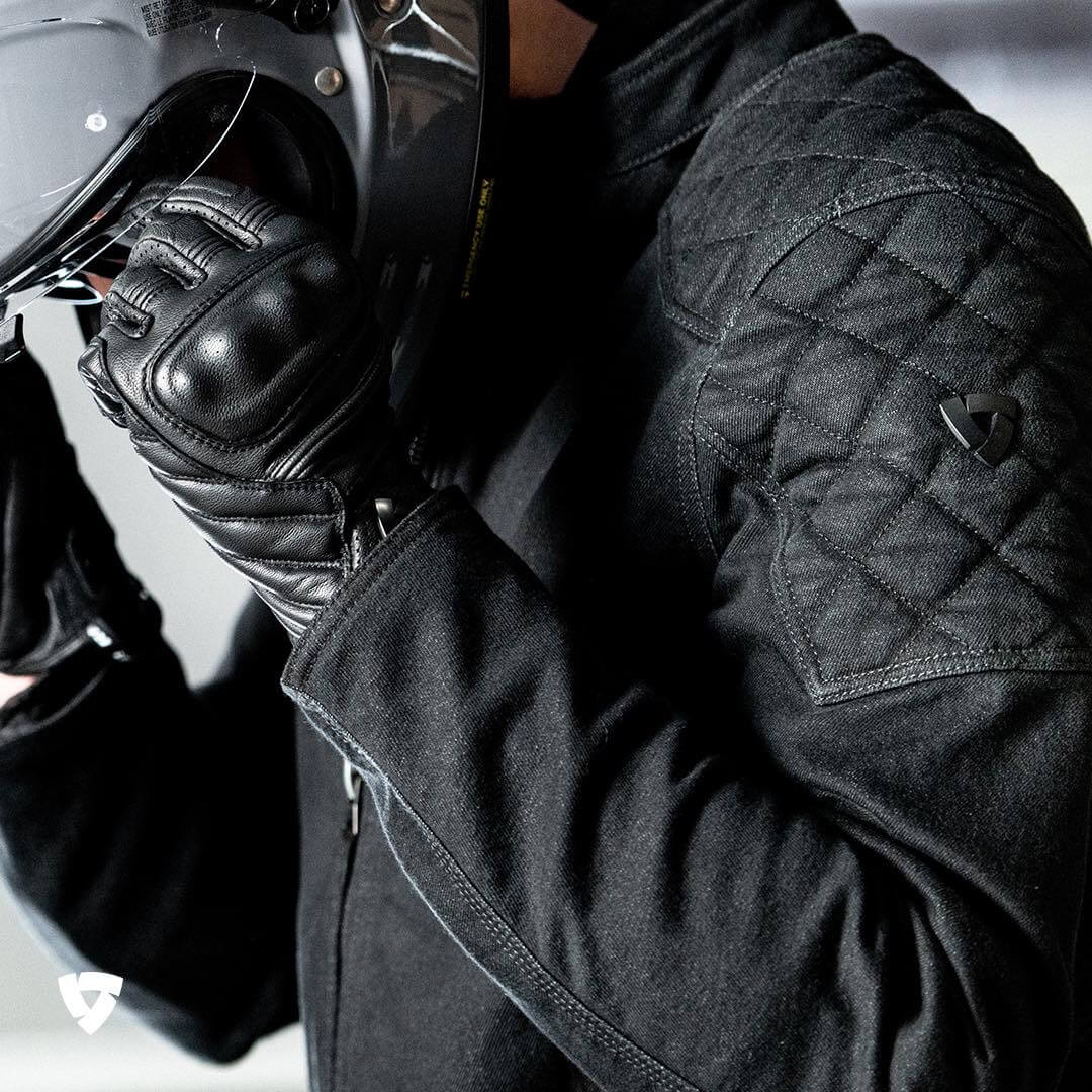 REV'IT! | Dale Men's Jacket - Black - Men's Textile Jackets - Peak Moto
