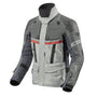 REV'IT! | Dominator 3 GTX Jacket - Silver - Blue - Men's Textile Jackets - Peak Moto