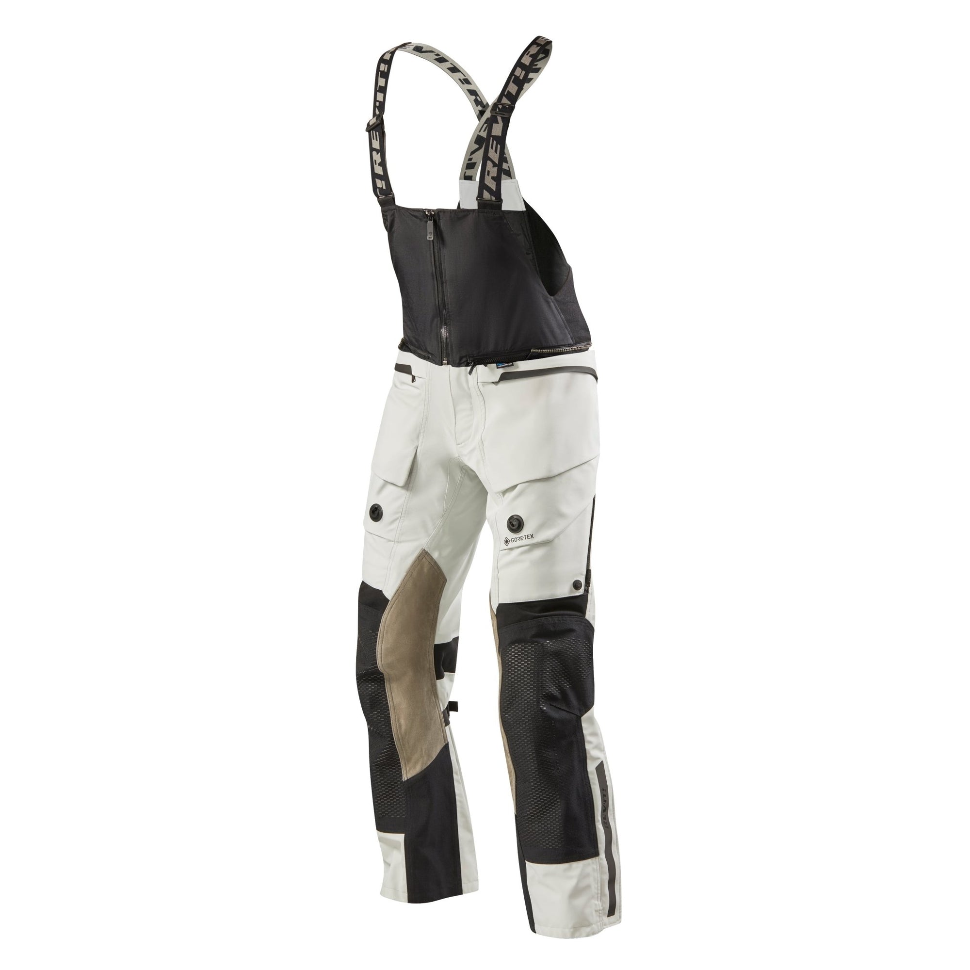 REV'IT! | Dominator 3 GTX Pants - Silver - Black - Men's Pants - Peak Moto