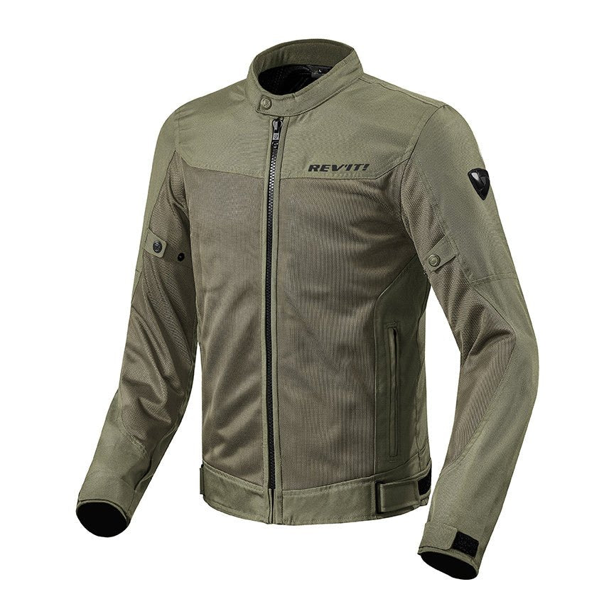 REV'IT! | Eclipse Men's Textile Jacket - CLEARANCE - Green - Men's Textile Jackets - Peak Moto