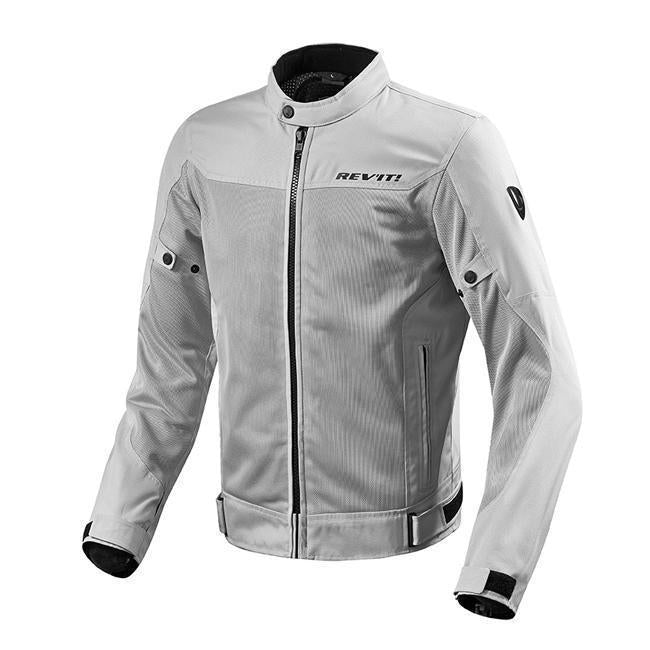 REV'IT! | Eclipse Men's Textile Jacket - CLEARANCE - Silver - Men's Textile Jackets - Peak Moto