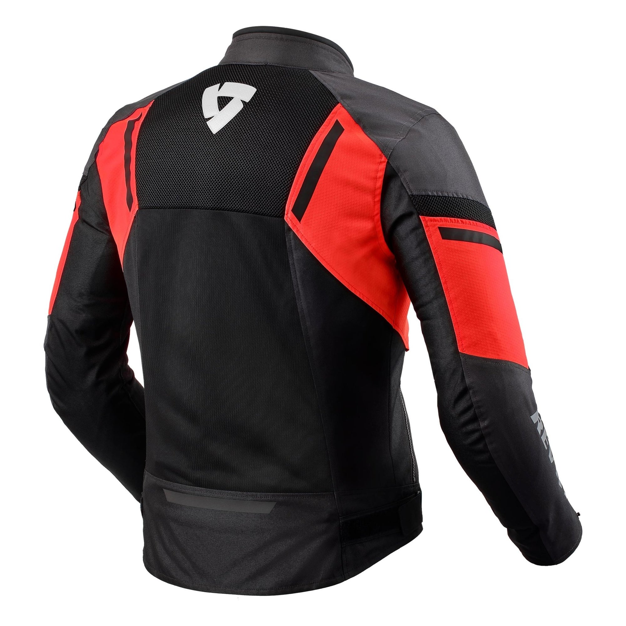 REV'IT! | GT - R Air 3 Jacket - Black - Neon Red - Men's Textile Jackets - Peak Moto