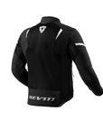 REV'IT! | Hyperspeed 2 GT Air Jacket - Black - White - Men's Textile Jackets - Peak Moto