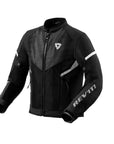 REV'IT! | Hyperspeed 2 GT Air Jacket - Black - White - Men's Textile Jackets - Peak Moto