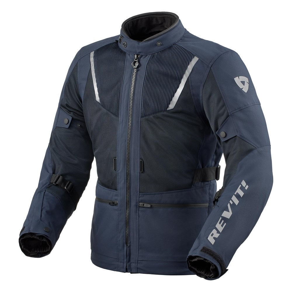 REV'IT! | Levante 2 H2O Jacket - Dark Blue - Men's Textile Jackets - Peak Moto