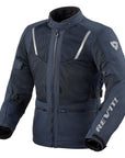 REV'IT! | Levante 2 H2O Jacket - Dark Blue - Men's Textile Jackets - Peak Moto