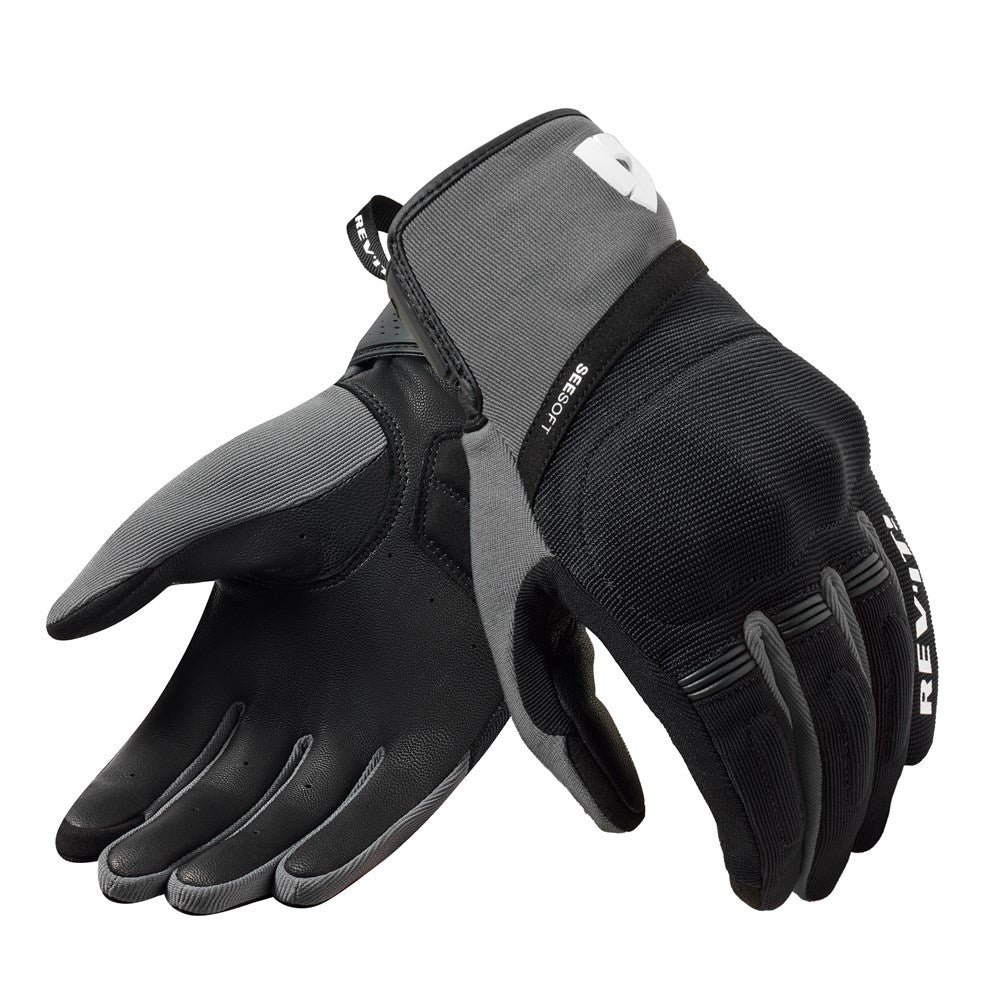 REV&#39;IT! | Mosca 2 Gloves - Black - Grey - Gloves - Peak Moto