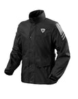 REV'IT! | Nitric 4 H2O Rain Jacket - Black - Rainwear & Safety - Peak Moto