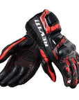 REV'IT! | Quantum 2 Gloves - Neon Red - Black - Gloves - Peak Moto