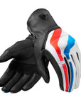 REV'IT! | Redhill Gloves - Red - Blue - Gloves - Peak Moto