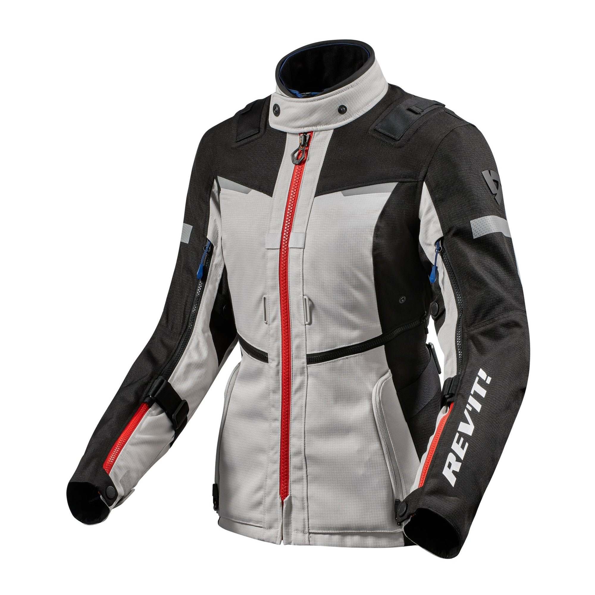 REV'IT! | Sand 4 H20 Ladies Jacket - Silver/Black - Women's Textile Jackets - Peak Moto