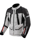 REV'IT! | Sand 4 H20 Men's Jacket - Silver/Black - Men's Textile Jackets - Peak Moto