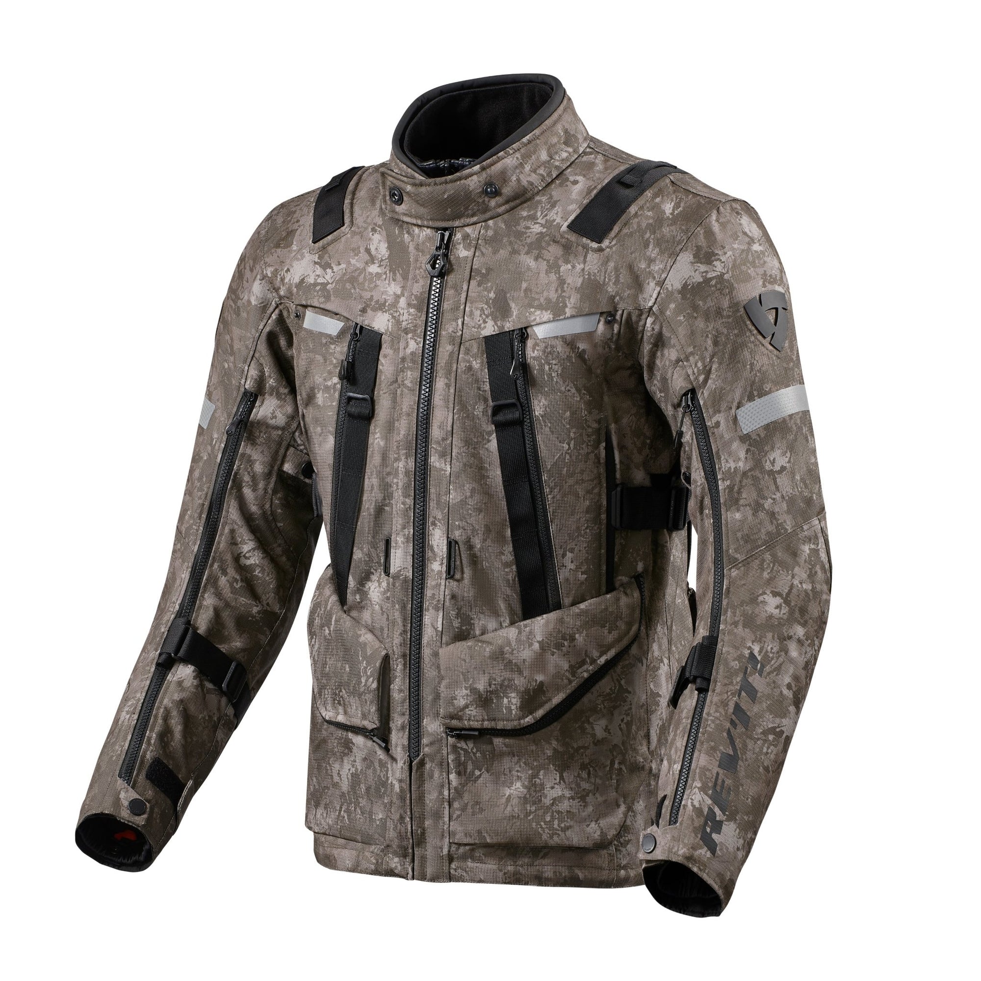 REV&#39;IT! | Sand 4 H20 Men&#39;s Jacket - Camo Brown - Men&#39;s Textile Jackets - Peak Moto