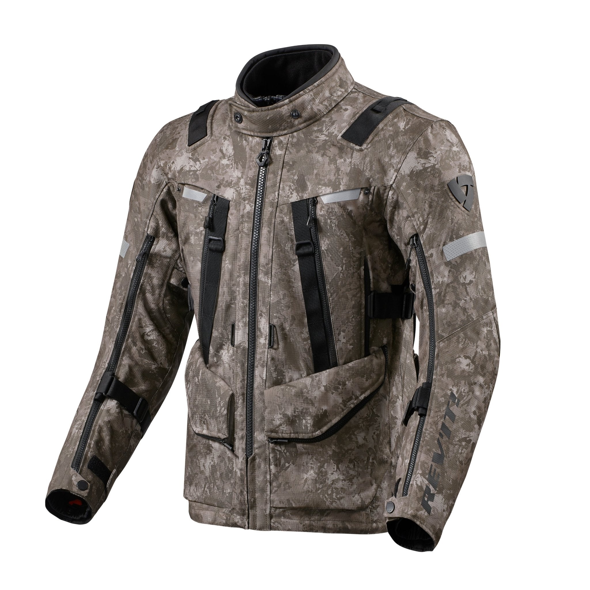 REV'IT! | Sand 4 H20 Men's Jacket - Camo Brown - Men's Textile Jackets - Peak Moto