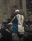 REV'IT! | Sand 4 H20 Men's Jacket - Silver/Black - Men's Textile Jackets - Peak Moto