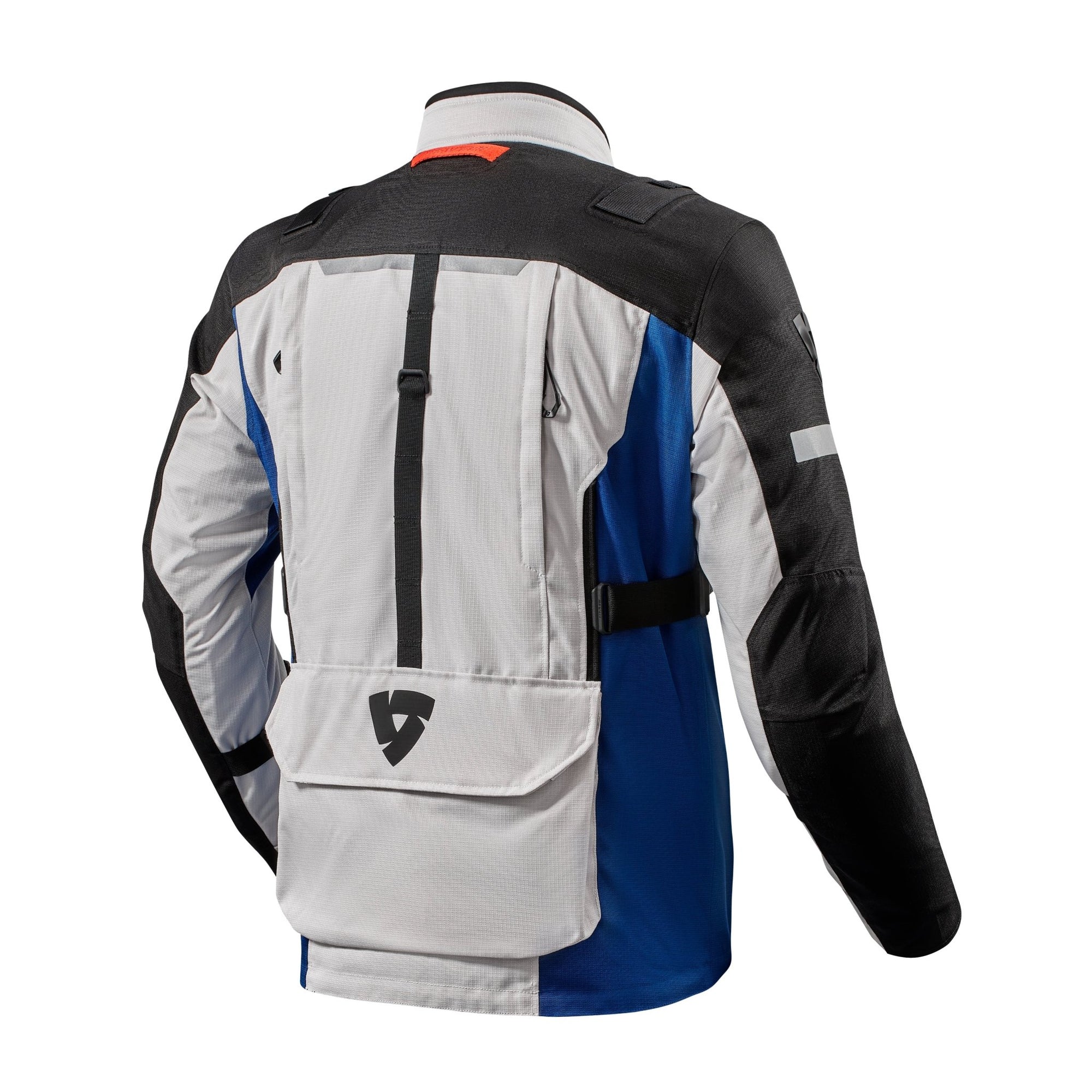 REV&#39;IT! | Sand 4 H20 Men&#39;s Jacket - Silver/Blue - Men&#39;s Textile Jackets - Peak Moto