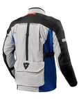 REV'IT! | Sand 4 H20 Men's Jacket - Silver/Blue - Men's Textile Jackets - Peak Moto