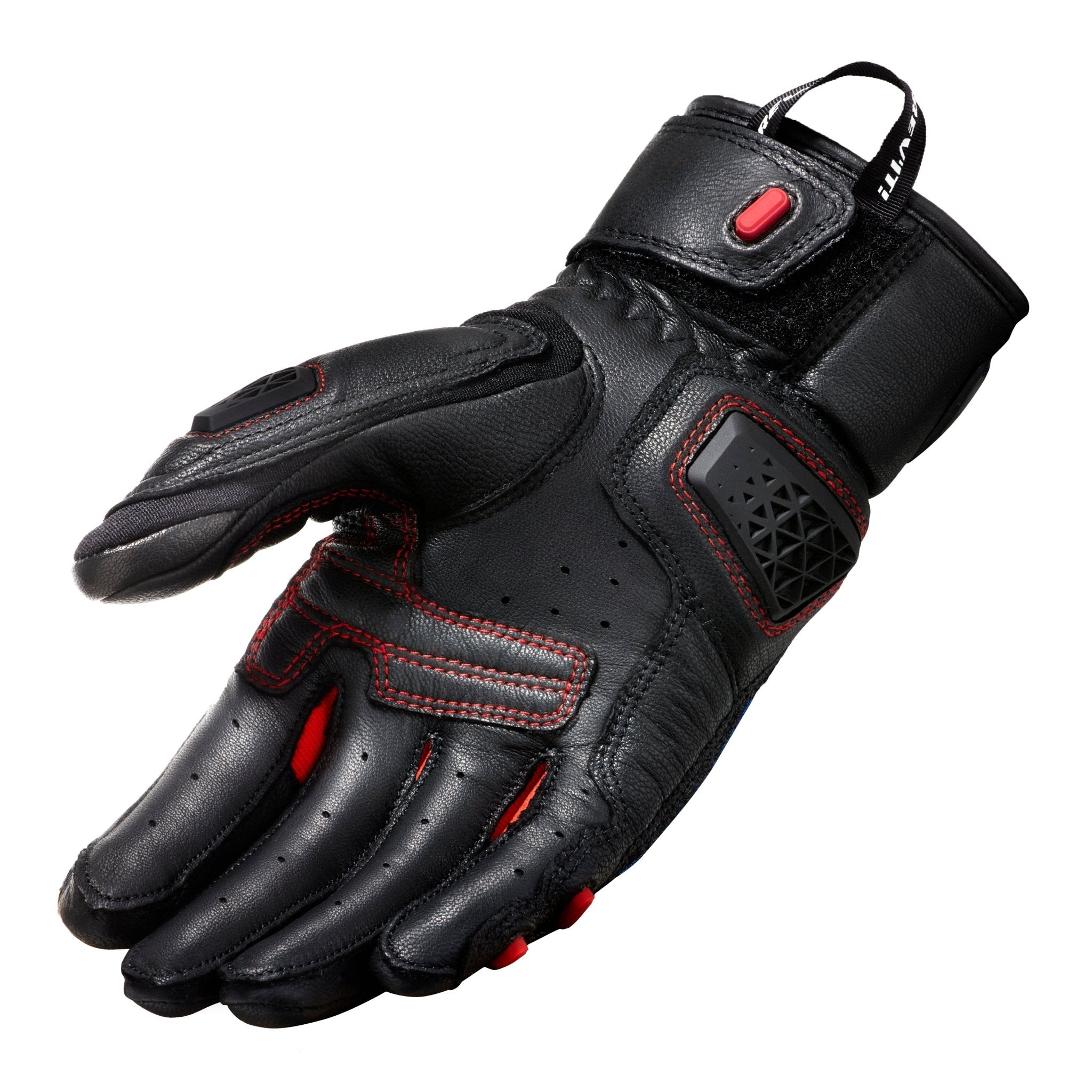 REV&#39;IT! | Sand 4 Men&#39;s Gloves - Black/Blue - Gloves - Peak Moto
