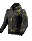 REV'IT! Saros WB Jacket - Black - Dark Green - Textile Jackets URBAN - Peak Moto