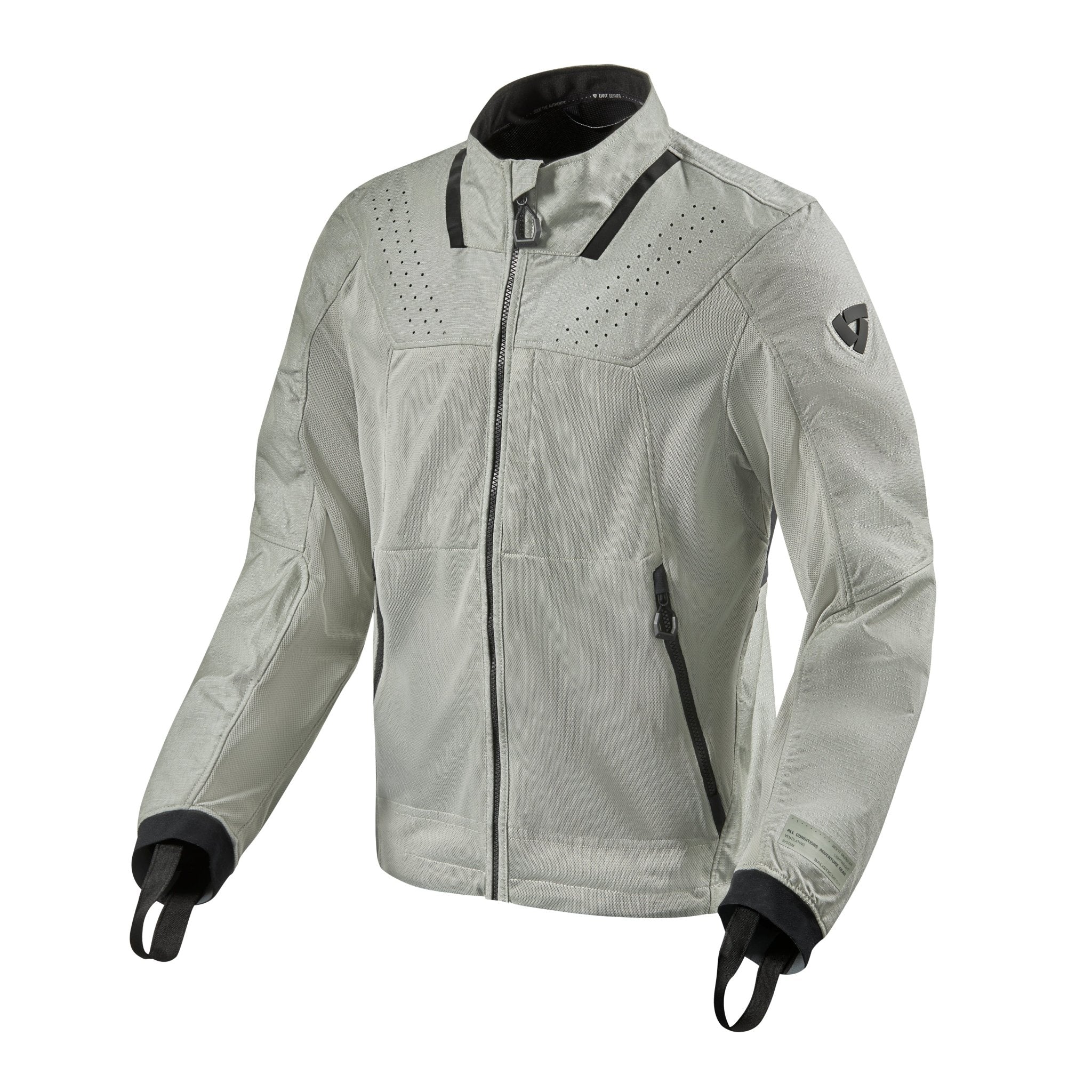 REV'IT! | Territory Jacket - Mid Grey - Men's Textile Jackets - Peak Moto