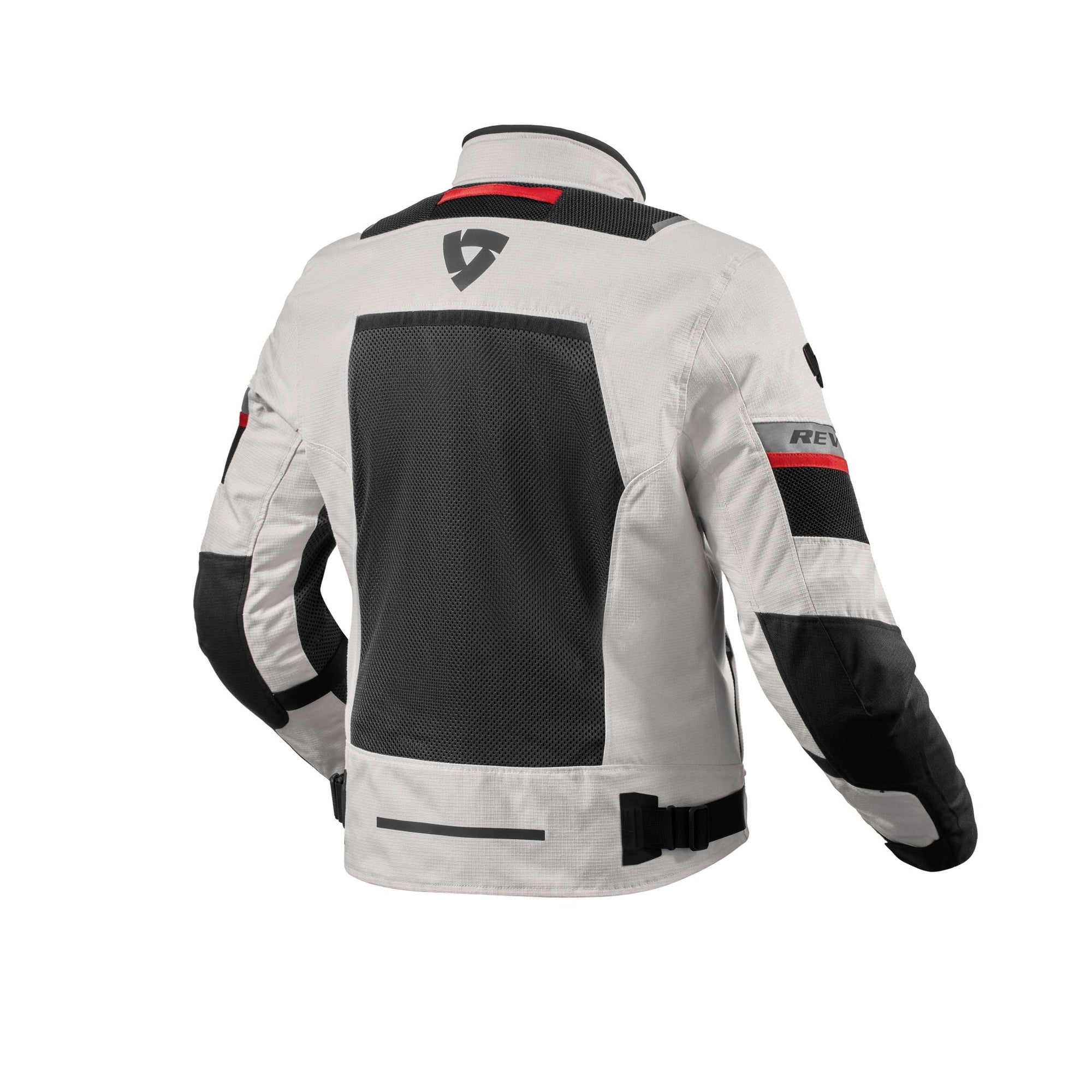 REV&#39;IT! | Tornado 4 H2O Jacket - Silver - Black - Textile Jackets - Peak Moto