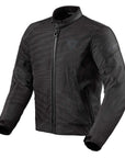 REV'IT! | Torque 2 H2O Jacket - Black - Men's Textile Jackets - Peak Moto