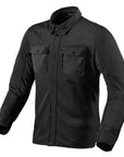 REV'IT! Tracer Air 2 Overshirt - Black - Textile Jackets URBAN - Peak Moto