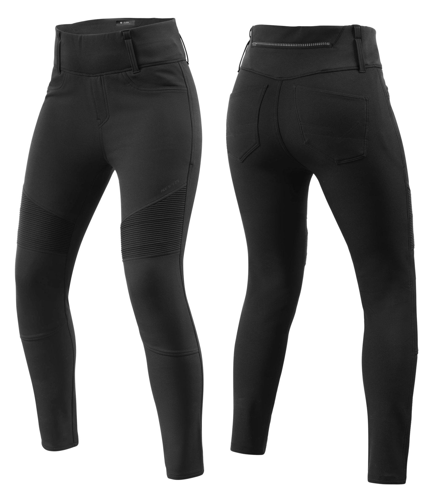 REV&#39;IT! | Trousers Ellison Ladies SK - Black - Women&#39;s Pants - Peak Moto