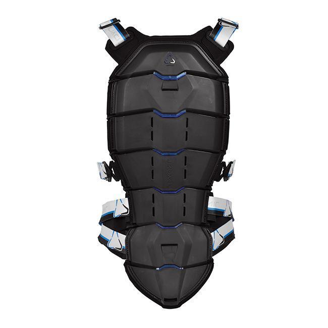 REV&#39;IT! | TRYONIC SEE + Back protector - Black/Blue - Back Protector - Peak Moto