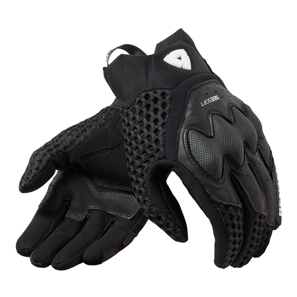 REV&#39;IT! | Veloz Gloves - Black - Gloves - Peak Moto