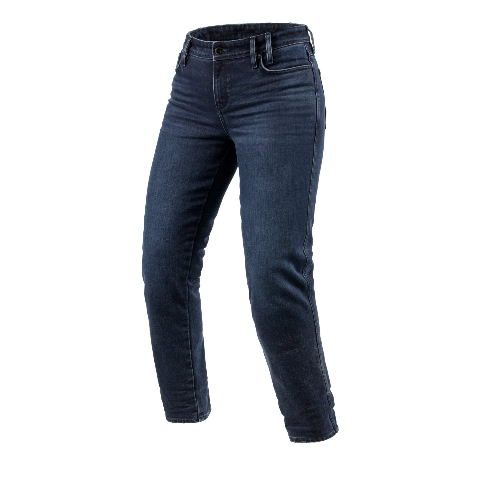 REV'IT! | Violet Ladies BF Jeans - Dark Blue - Black - Jeans - Peak Moto