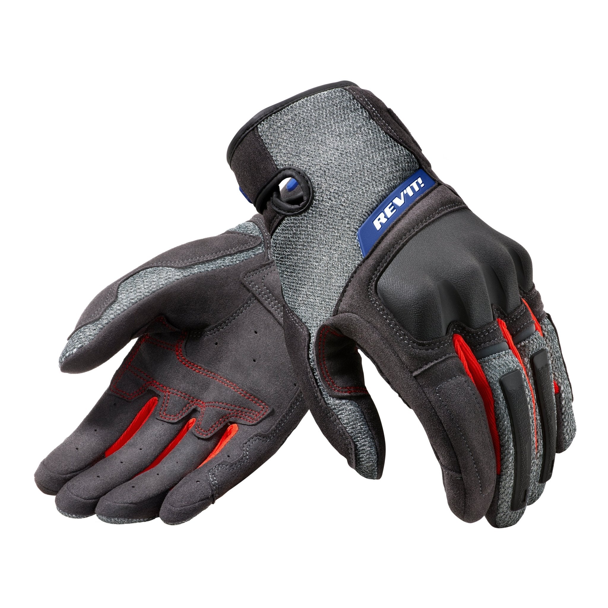 REV&#39;IT! | Volcano Gloves - Black - Grey - Gloves - Peak Moto
