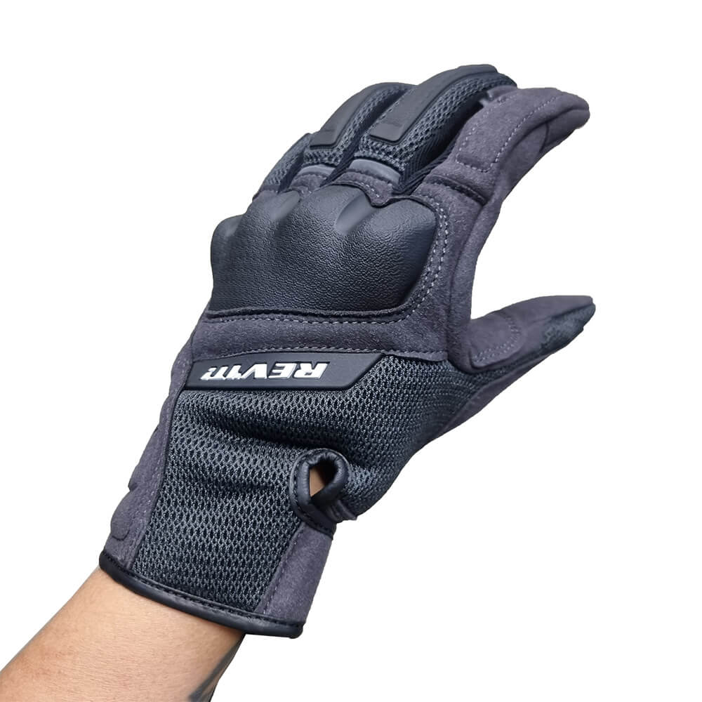 REV'IT! | Volcano Gloves - Black - Gloves - Peak Moto