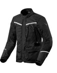 REV'IT! | Voltiac 3 H2O - Black - Silver - Men's Textile Jackets - Peak Moto