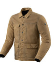 REV'IT! | Worker 2 Overshirt - Dark Camel - Textile Jackets URBAN - Peak Moto