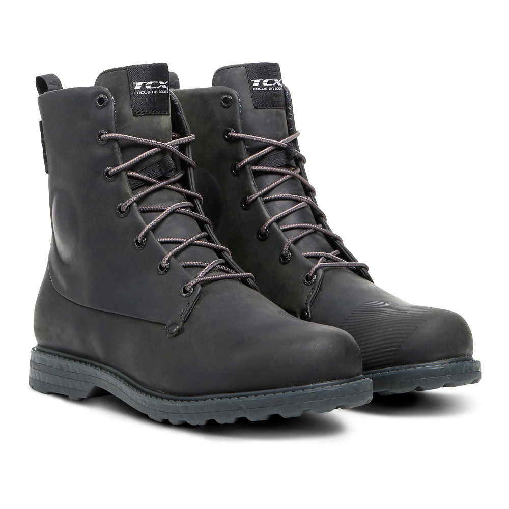TCX | Blend 2 Waterproof Boots - Black - Boots &amp; Shoes - Peak Moto