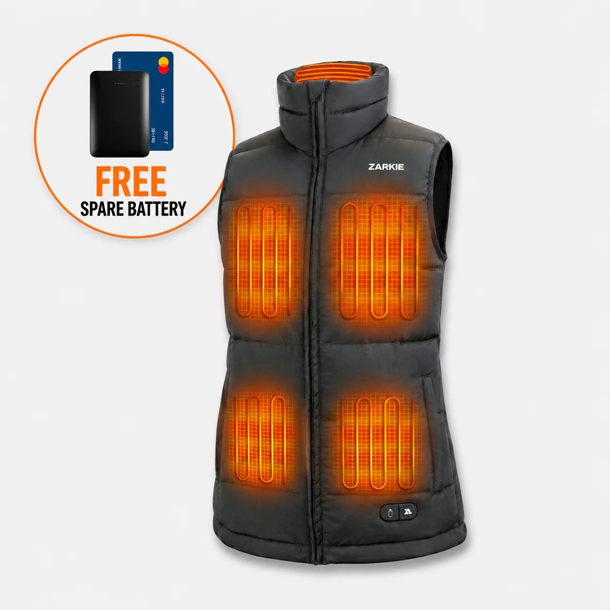 Venture Heat Women’s Heated Down Vest with HeatSync™
