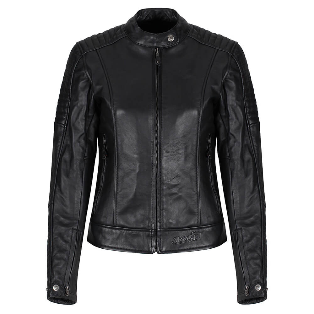 MotoGirl | Valerie Leather Jacket - Black - Miss Moto