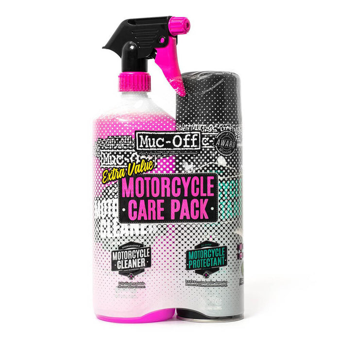 Eliminación de suciedad | Kit dúo para el cuidado de la motocicleta